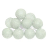 Girlanda Cottonballs seledynowe 10 LED světýlek