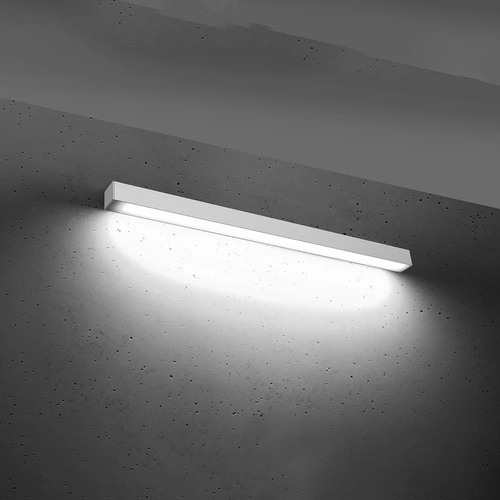 LED nástěnné svítidlo Pinne 90 bílé moderní do obýváku a ložnice minimalistické
