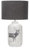 Stolní lampa Walia 2 42cm 1x60W E27 stříbrná
