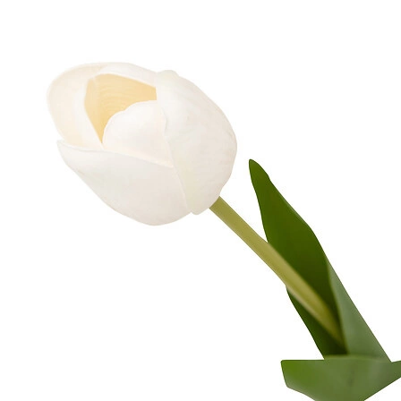 Umělý bílý tulipán Atmosphera 48 cm jako živá květina do vázy do obýváku