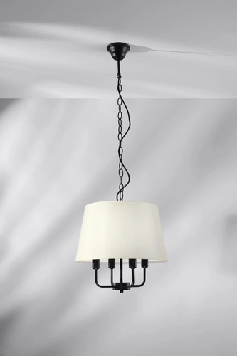 Závěsné svítidlo Pasteri moderní s béžovým stínidlem do obýváku a ložnice CANDELLUX