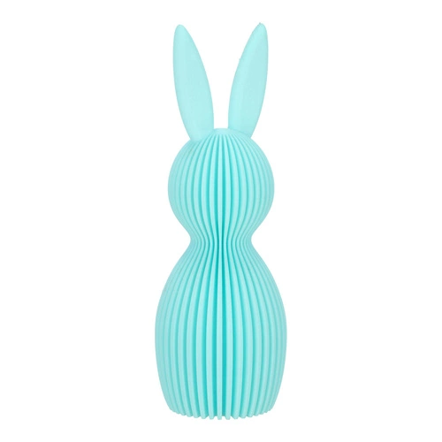 Intesi velikonoční figurka králík velký tyrkysový moderní dekorace na stůl do obýváku