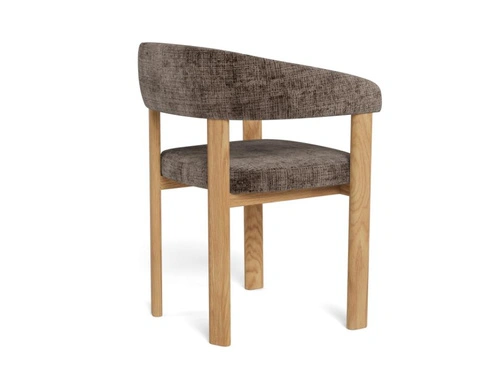 Jídelní židle Myles s područkami, hnědá dubová Actona