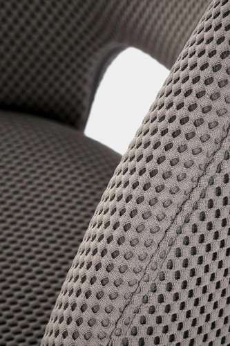 Otočná kancelářská židle Maeba Intesi čalouněná šedá moderní do kanceláře a studentského pokoje