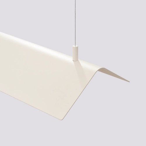 Moderní závěsné LED svítidlo ELVA béžové do obýváku a jídelny s nastavitelnou výškou