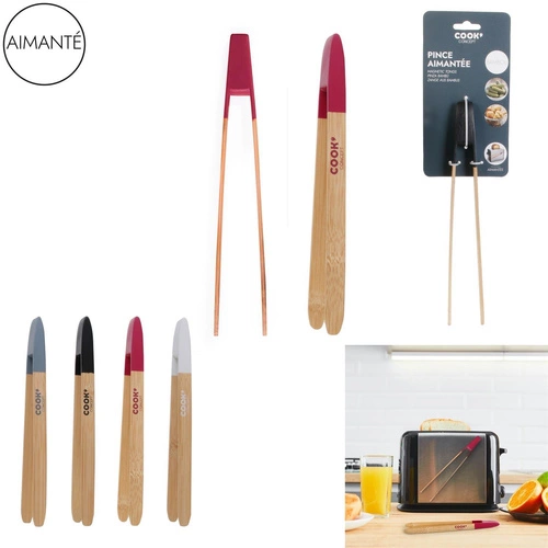 Bambusové servírovací kleště