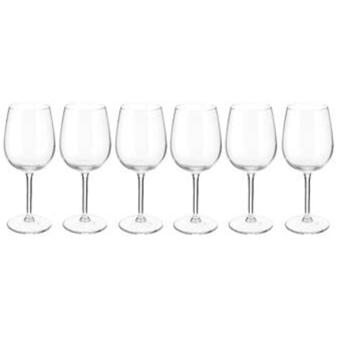 Sada 6 sklenic na víno Orpéa 360ml sklo