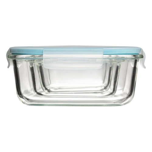 Sada 3 skleněných nádob M s víkem