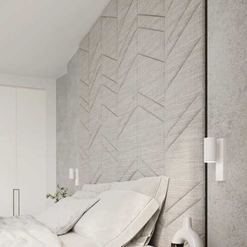 Nástěnné svítidlo UTTI bílé moderní kovové do ložnice obýváku koupelny Sollux Lighting