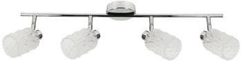 Stropní svítidlo Trans strip 4x40W G9 chrom