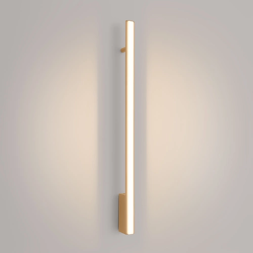 Nástěnné LED svítidlo LAGOM 90 zlaté moderní hliníkové do obýváku a ložnice Thoro