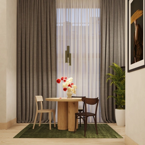 Stropní lustr loftový Lagos 2 zelená olivová nastavitelný nad stůl do obýváku nebo kuchyně