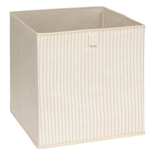 Textilní box do regálu Cotty béžový 31x31x31 cm na hračky a oblečení 5five