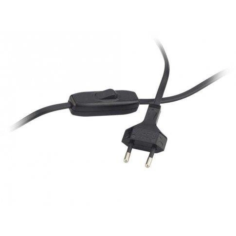 Noční lampička BERGEN bílá se zlatou základnou, moderní stolní lampa do ložnice LYSNE