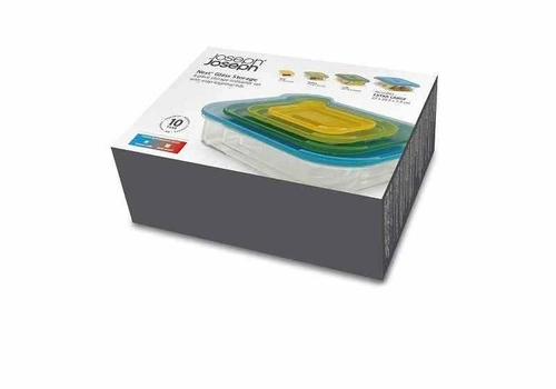 JJ – sada 4 skleněných úložných nádob Nest