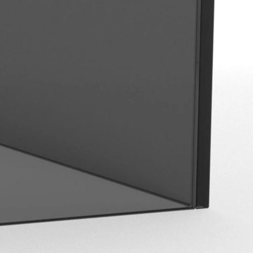 Actona Dice sada 2 skleněných konferenčních stolků loft černá 50x50