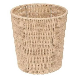 Kancelářský odpadkový koš Kord přírodní pletený boho do kuchyně a pracovny 5five