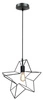 Závěsná lampa Star 1x60W E27
