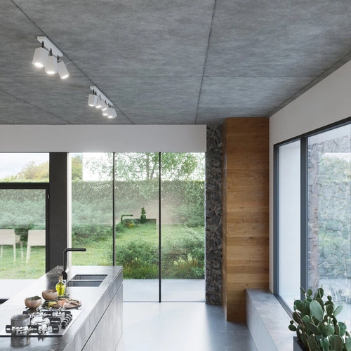 Nástěnná lampa MERIDA bílá moderní kovová nastavitelná do obýváku a ložnice Sollux