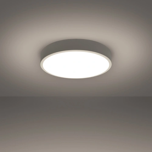 Stropní LED svítidlo ONYX 40 bílý kulatý moderní do obýváku a ložnice 3000K