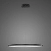 Závěsná lampa Led Circles No.1 60 cm 4K stmívatelná černá