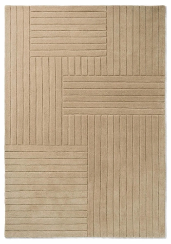 Decor Desert Warm Sand vlněný koberec do obýváku moderní 200x280 cm snadno čistitelný