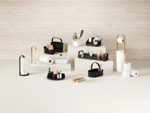 Zvonkový stojan na kuchyňské utěrkywood ořech