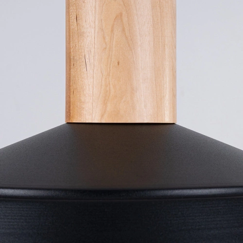 Závěsné svítidlo FANO černé moderní do obýváku a jídelny skandinávský ocelový 34 cm