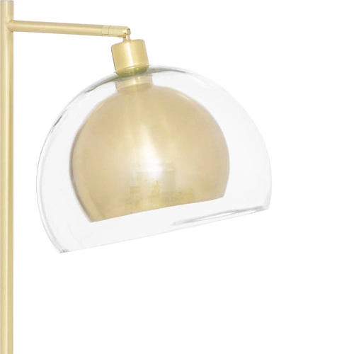Stojací lampa Rivi zlatá glamour do obýváku Atmosphera elegantní 157 cm