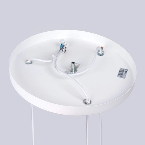 Závěsné svítidlo koule HYPERION 3P bílá moderní, výškově nastavitelné do obýváku a jídelny