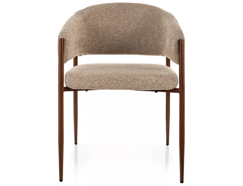 Jídelní čalouněná židle s područkami Kapia béžová Intesi