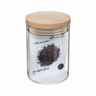 Skleněná nádoba na potraviny 600 ml