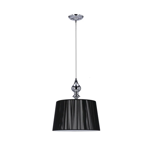 Závěsná lampa Gillenia 1x60W E27 černá