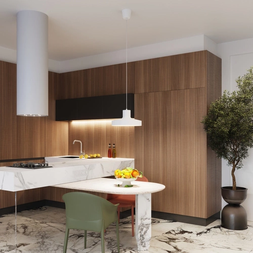 Závěsné svítidlo BILO bílé moderní kovové do obýváku kuchyně ložnice 35 cm