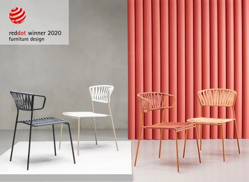 Židle Lisa Club šedo-bílá