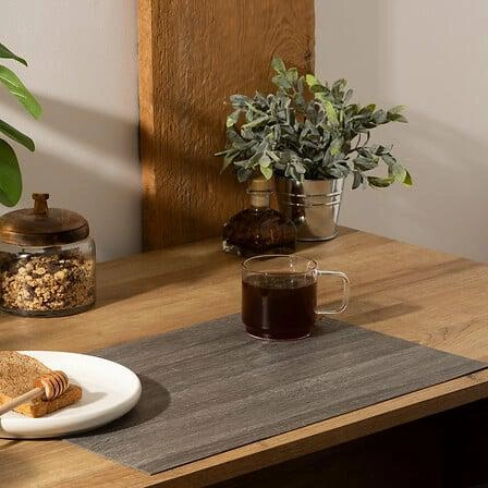 Šedá obdélníková prostírka na stůl 45x30 cm do kuchyně 5five simply smart