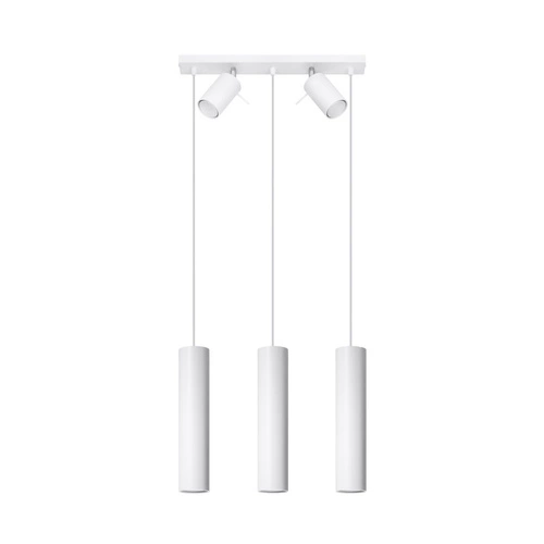 Závěsná lampa RING 3 bílá