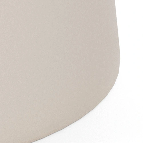 Konferenční stolek Santorini 70 kulatý béžový keramický do obýváku