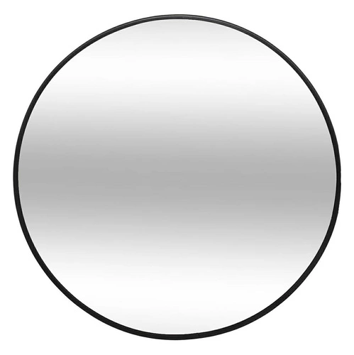 Kulaté nástěnné zrcadlo Alice 38 cm černé do předsíně a ložnice Atmosphera