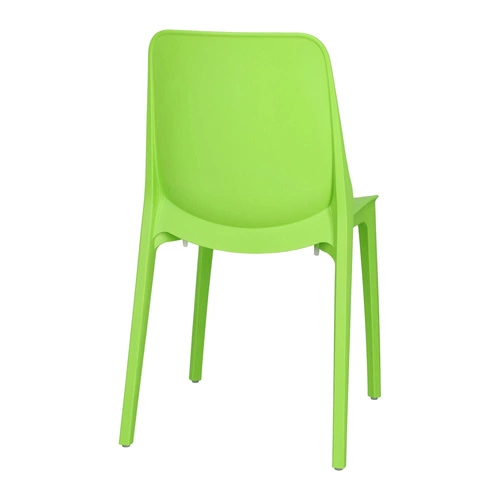 Zahradní židle Ginevra zelená stohovatelná moderní plastová na zahradu SCAB Design
