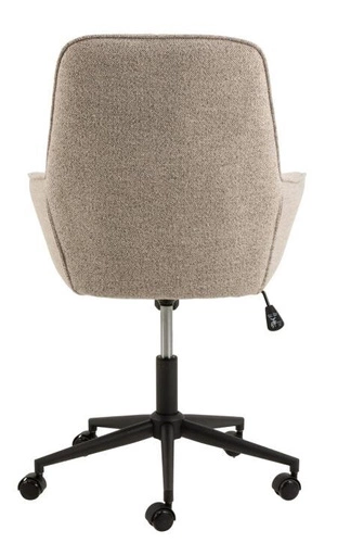 Erik Monza 60 béžové otočné kancelářské křeslo s područkami prošívané moderní Actona