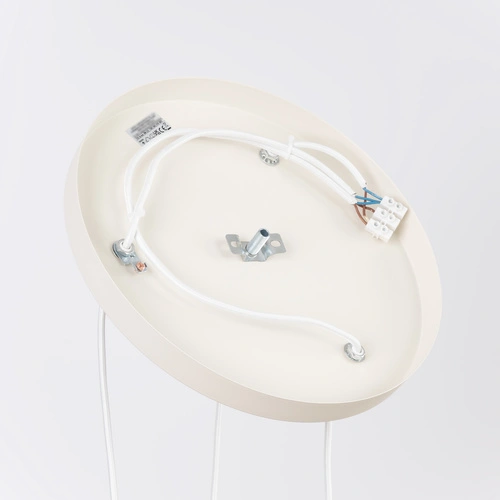 Závěsné loftové svítidlo ESTRIA 3P béžové nad jídelní stůl a do kuchyně 30 cm