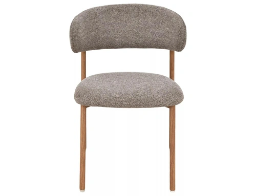 Židle Pasco čalouněná hnědá do jídelny a obývacího pokoje Intesi