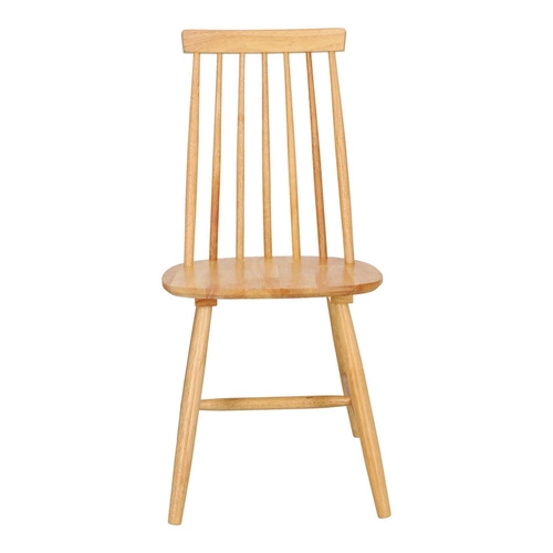 Dřevěná jídelní židle Wopy přírodní retro vintage do kuchyně Intesi