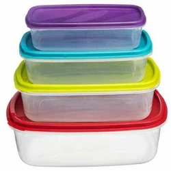 Sada 4 obdélníkových nádob