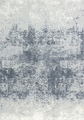 Moderní koberec do obýváku a ložnice Illusion Blue Gray 200x300 snadno čistitelný šedý Carpet Decor