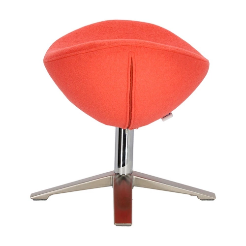 Podnožka Egg Měkká vlna korálová Výprodej