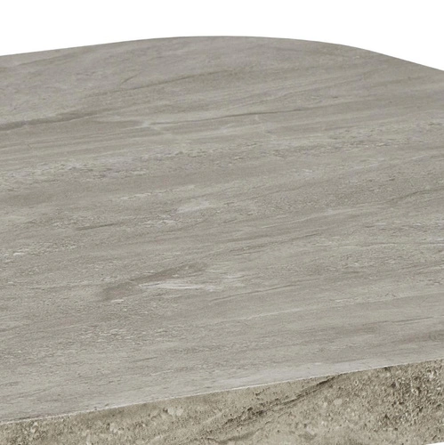 Actona Solano moderní čtvercový konferenční stolek šedý mramor 60x60