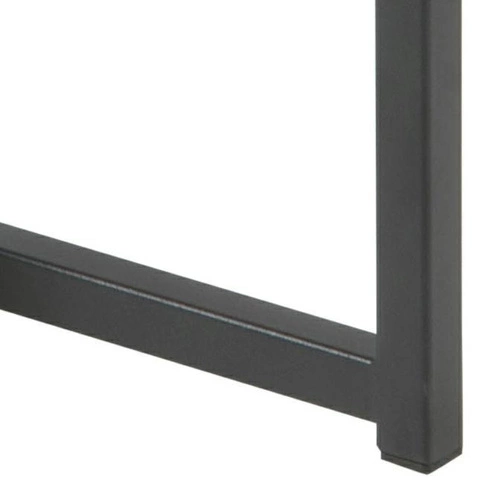 Sada dvou konferenčních stolků Seaford moderní do obýváku, 40x40 cm a 50x50 cm