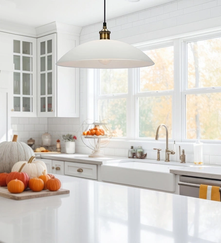 Moderní závěsné svítidlo Dexter 3 měděné sklo bílý stínidlo do obýváku nebo jídelny